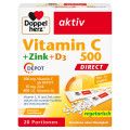 DOPPELHERZ Vitamin C 500+Zink+D3 Depot DIRECT Pel.